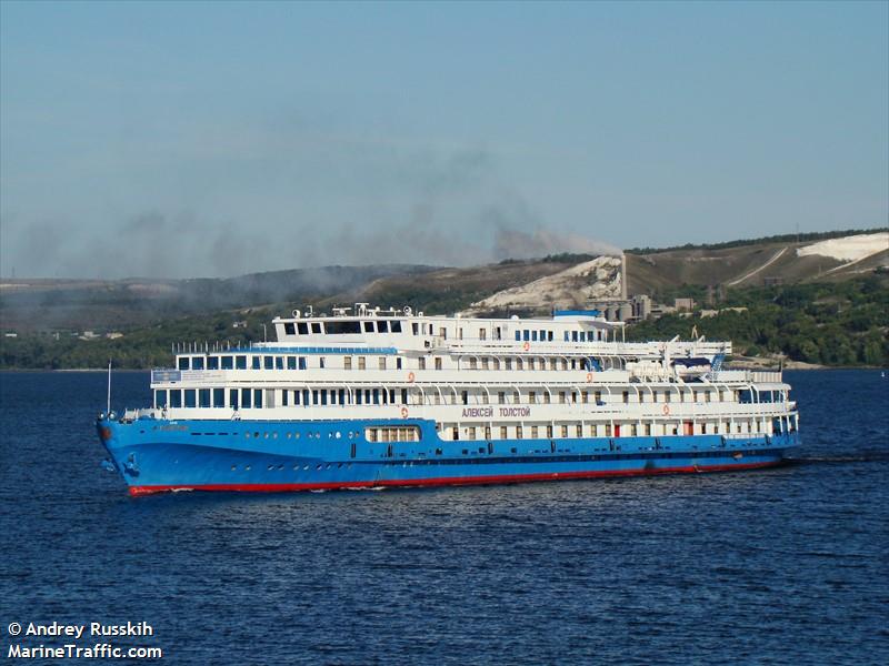 aleksey tolstoy (Passenger ship) - IMO , MMSI 273338640, Call Sign UBOE5 under the flag of Russia