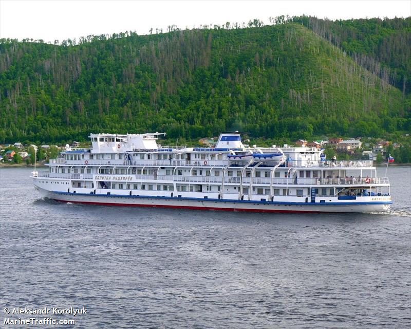 kapitan pushkarev (Passenger ship) - IMO , MMSI 273369510, Call Sign UASC8 under the flag of Russia