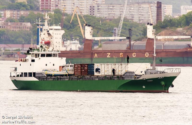 sever (General Cargo Ship) - IMO 8889971, MMSI 273392230, Call Sign UBTP6 under the flag of Russia