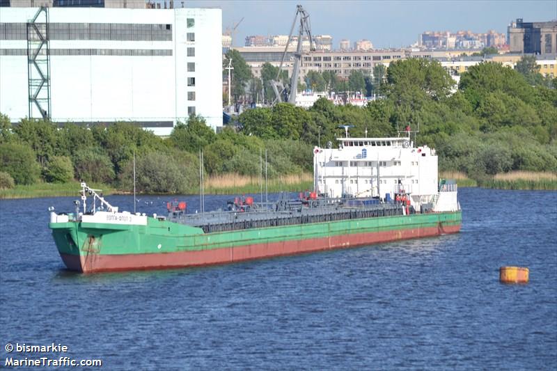 andrey belodvortsev (Oil Products Tanker) - IMO 8745670, MMSI 273395300, Call Sign UBVA-6 under the flag of Russia