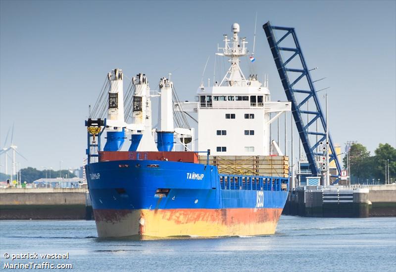 taimyr (General Cargo Ship) - IMO 8821797, MMSI 273397130, Call Sign UELU under the flag of Russia