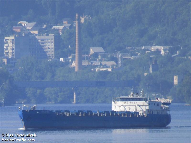 osetrovo (General Cargo Ship) - IMO 8948349, MMSI 273447790, Call Sign UAVF-8 under the flag of Russia