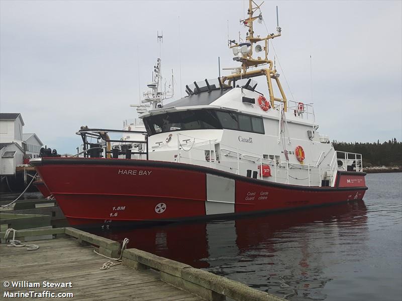 hare bay (SAR) - IMO , MMSI 316044024 under the flag of Canada