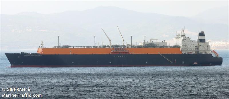 m.mickie harper (LNG Tanker) - IMO 9520376, MMSI 352346000, Call Sign 3EYM2 under the flag of Panama