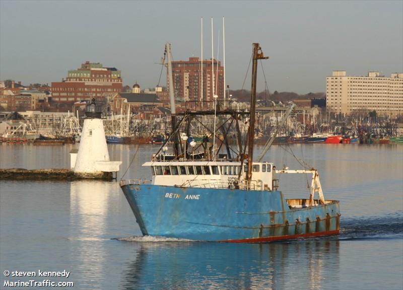 beth anne (Fishing Vessel) - IMO 8853520, MMSI 366988070, Call Sign WDC2111 under the flag of United States (USA)