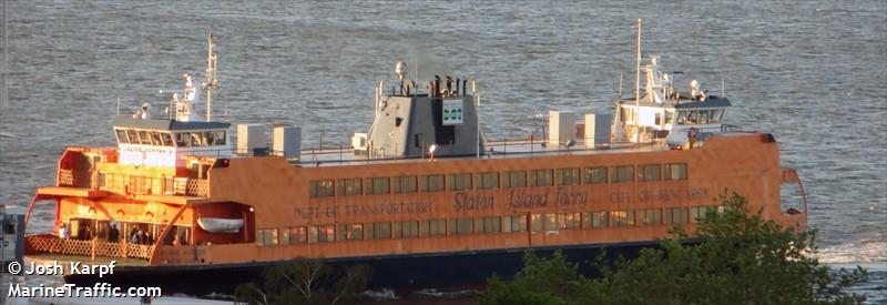 alice austen (Passenger/Ro-Ro Cargo Ship) - IMO 8643028, MMSI 367000120, Call Sign WTZ3864 under the flag of United States (USA)