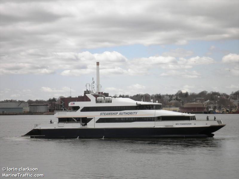 iyanough (Passenger Ship) - IMO 9375719, MMSI 367145870, Call Sign WDD4527 under the flag of United States (USA)