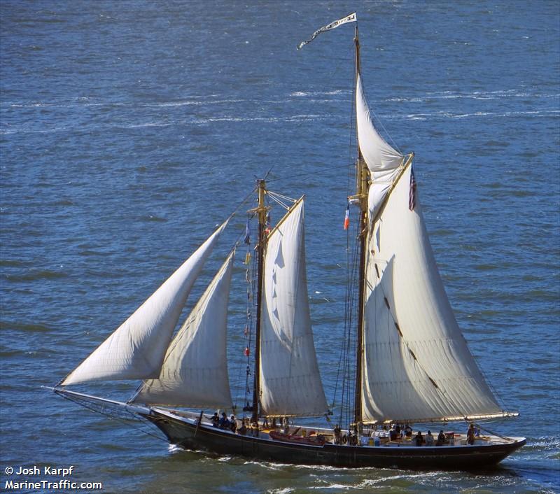 lettie g howard (Sailing vessel) - IMO , MMSI 367405670, Call Sign WDE8452 under the flag of United States (USA)