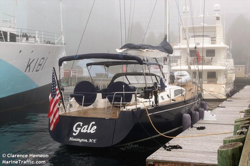 gale (Sailing vessel) - IMO , MMSI 367682050, Call Sign WDI2819 under the flag of United States (USA)