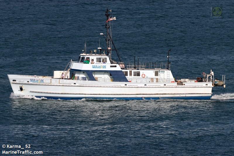 sea hope (Pleasure craft) - IMO , MMSI 368095930, Call Sign WDK8624 under the flag of United States (USA)