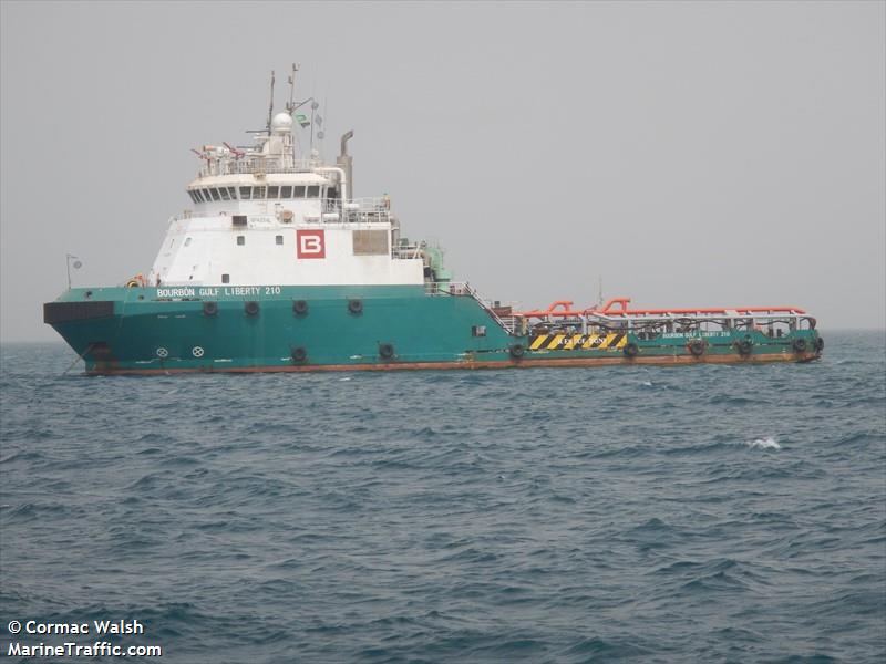 bobn gulf liberty210 (Offshore Tug/Supply Ship) - IMO 9394571, MMSI 377123000, Call Sign J8B4094 under the flag of St Vincent & Grenadines