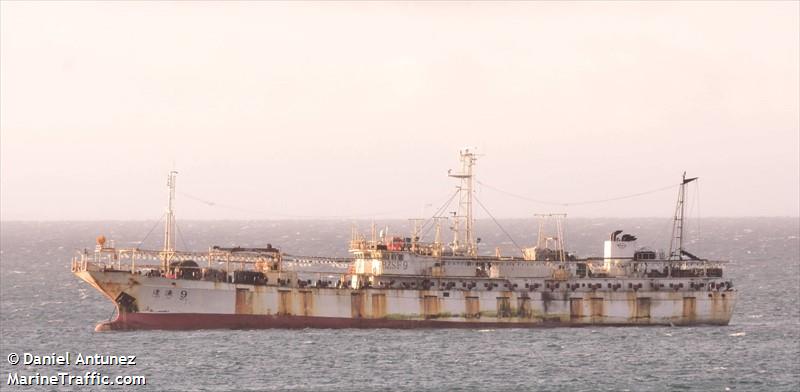 liao yu 9 (Fishing Vessel) - IMO 8774982, MMSI 412217993 under the flag of China