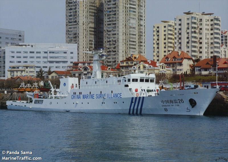 chinac0astguard6105 (Research Vessel) - IMO 9607497, MMSI 412330560, Call Sign BNPU under the flag of China