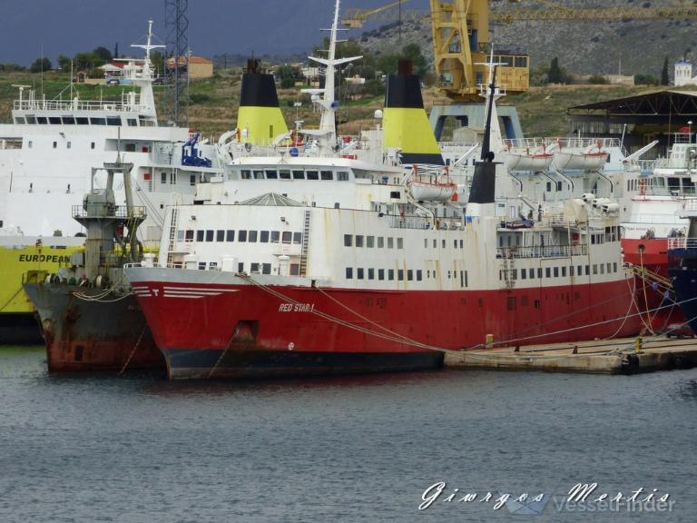 star n (Passenger/Ro-Ro Cargo Ship) - IMO 6511128, MMSI 511100470, Call Sign T8A3624 under the flag of Palau