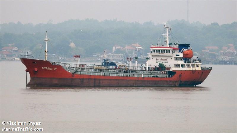 mt serena iii (Chemical/Oil Products Tanker) - IMO 9468281, MMSI 525010062, Call Sign PNWM under the flag of Indonesia