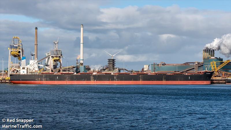 flagship (Bulk Carrier) - IMO 9514224, MMSI 538009408, Call Sign V7A4696 under the flag of Marshall Islands