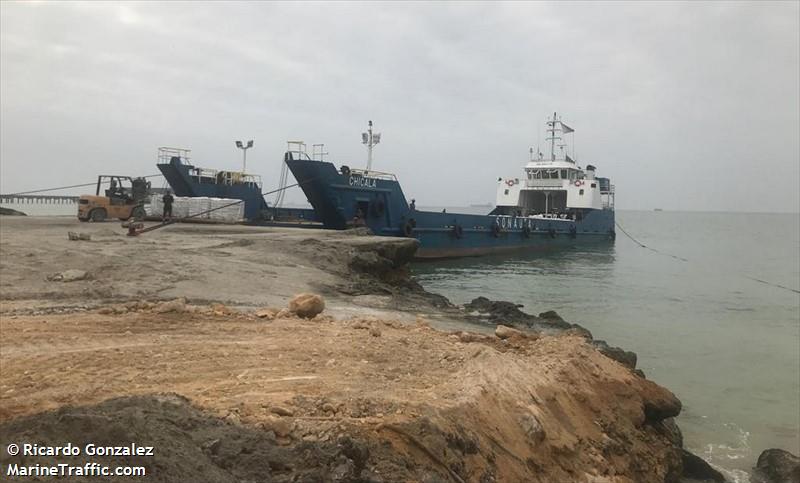 chicala (Landing Craft) - IMO 8994776, MMSI 572404000, Call Sign T2RS2 under the flag of Tuvalu