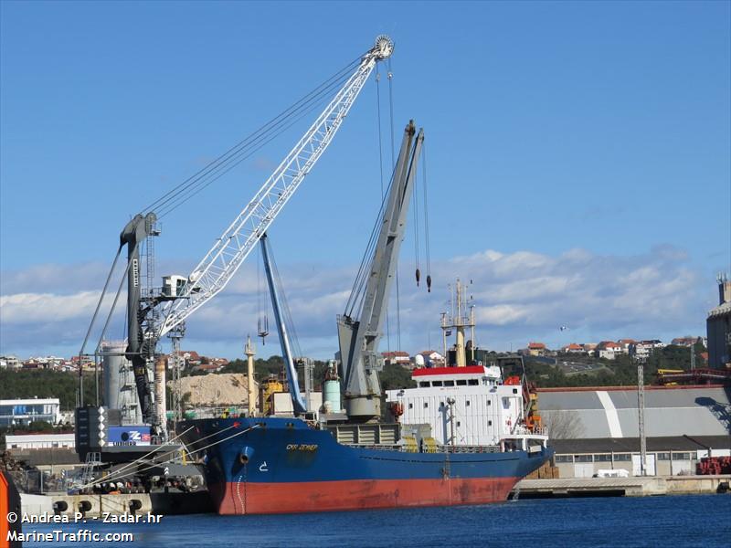 ckr zeynep (General Cargo Ship) - IMO 9437854, MMSI 577491000, Call Sign YJWZ5 under the flag of Vanuatu
