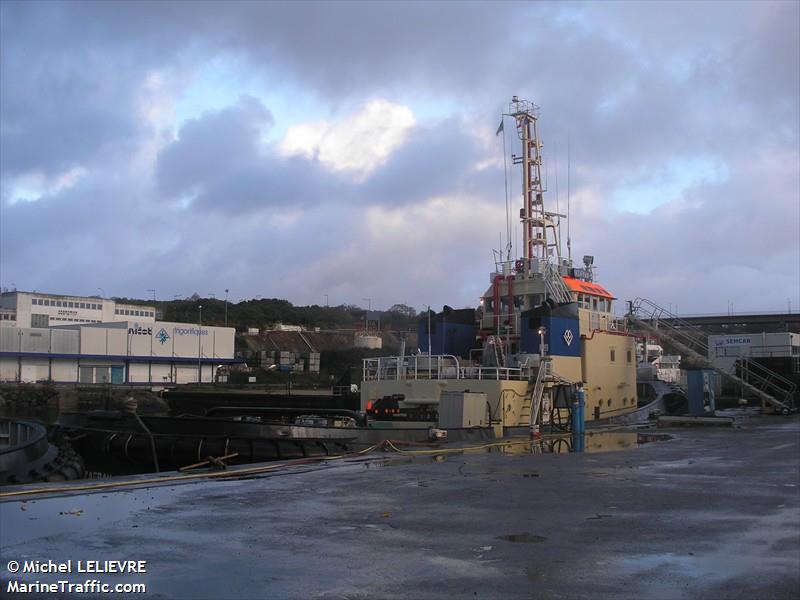 mazafran 5 (Tug) - IMO 8130459, MMSI 605106414, Call Sign 7TJR under the flag of Algeria