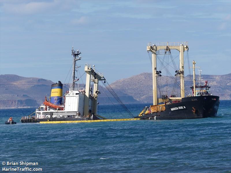 manassa rose m (General Cargo Ship) - IMO 8204676, MMSI 620793000, Call Sign D6A2804 under the flag of Comoros