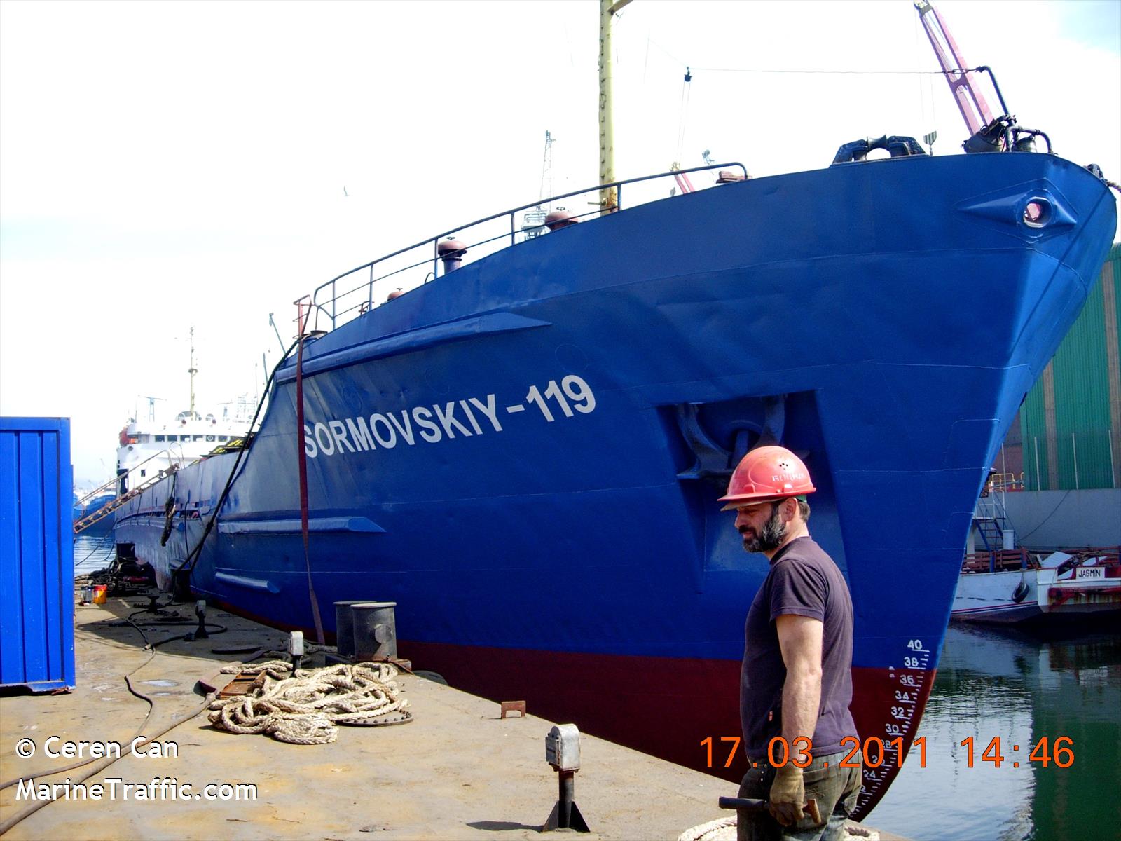 sormovskiy 119 (General Cargo Ship) - IMO 8035154, MMSI 620884000, Call Sign D6A2892 under the flag of Comoros