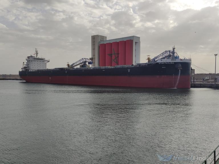 star pavlina (Bulk Carrier) - IMO 9917490, MMSI 636020764, Call Sign 5LAP6 under the flag of Liberia