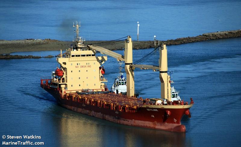 skyline (General Cargo Ship) - IMO 9393498, MMSI 636020806, Call Sign 5LAU8 under the flag of Liberia
