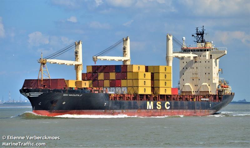 msc nikoleta (Container Ship) - IMO 9232644, MMSI 636020902, Call Sign 5LBG9 under the flag of Liberia