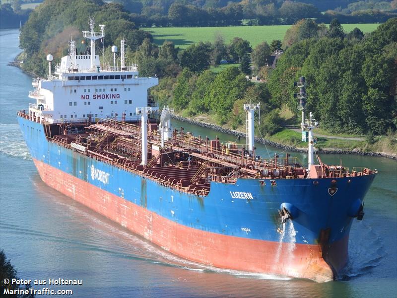 luzern (Oil Products Tanker) - IMO 9309980, MMSI 636093004, Call Sign 5LAH2 under the flag of Liberia