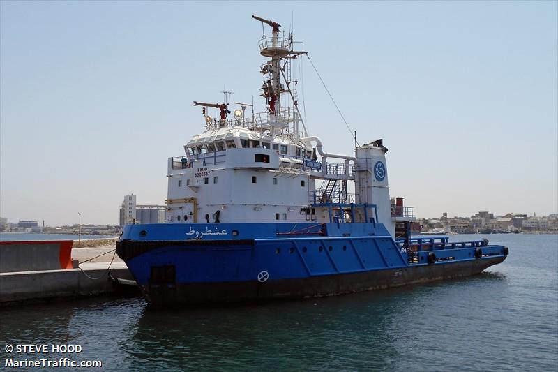 mv ashtart (Other type) - IMO , MMSI 672266000, Call Sign 3VQM under the flag of Tunisia