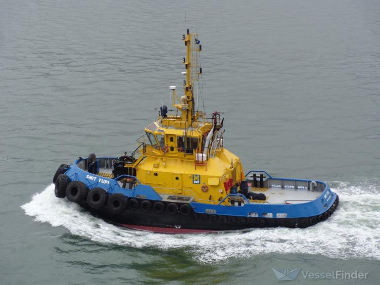 saam tupi (Tug) - IMO 9449077, MMSI 710003640, Call Sign PS9354 under the flag of Brazil