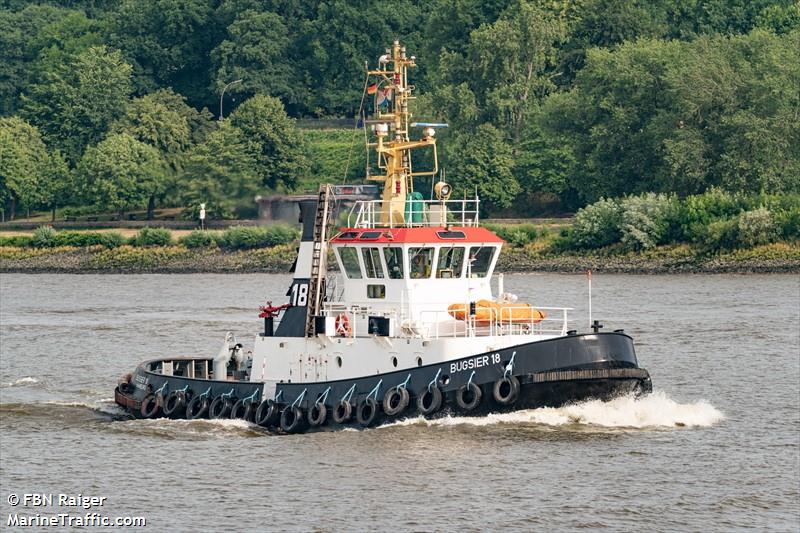 bugsier 18 (Tug) - IMO 9036246, MMSI 211247120, Call Sign DGBG under the flag of Germany