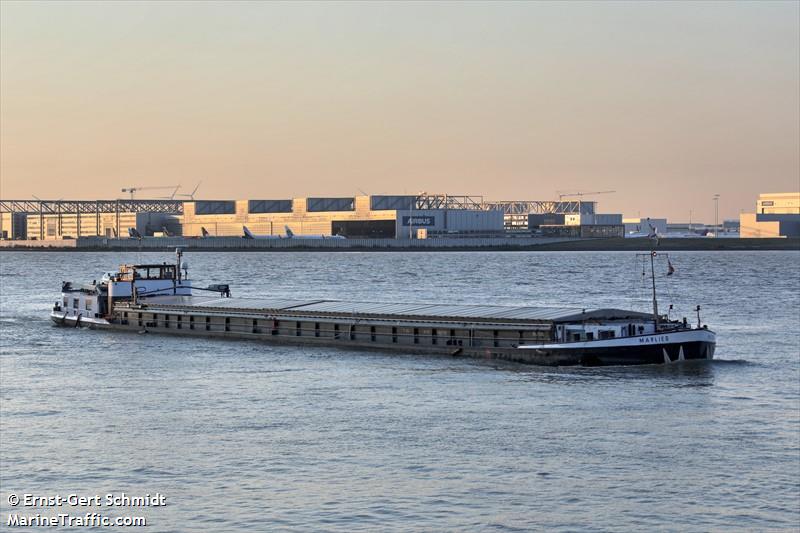 marlies (Cargo ship) - IMO , MMSI 211515990, Call Sign DB3695 under the flag of Germany