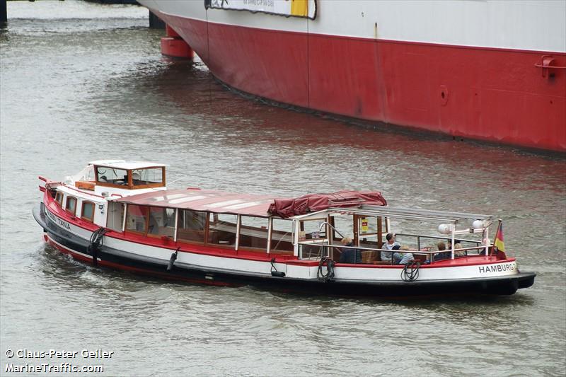 tanja (Passenger ship) - IMO , MMSI 211542750, Call Sign DF2172 under the flag of Germany