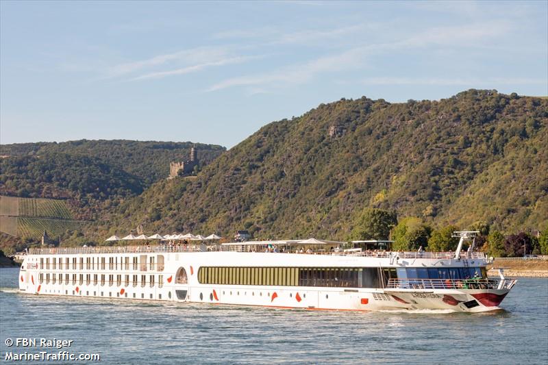 a - rosa flora (Passenger ship) - IMO , MMSI 211621310, Call Sign DMBD under the flag of Germany