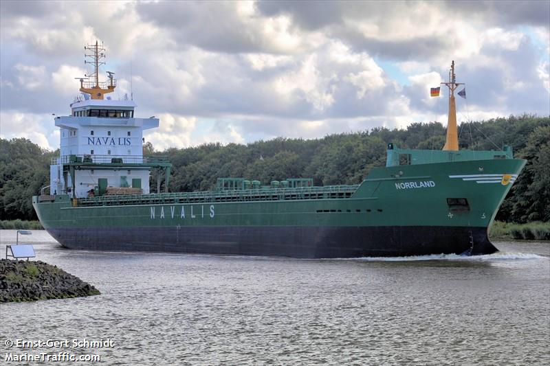 norrland (General Cargo Ship) - IMO 9358278, MMSI 212521000, Call Sign C4KF2 under the flag of Cyprus