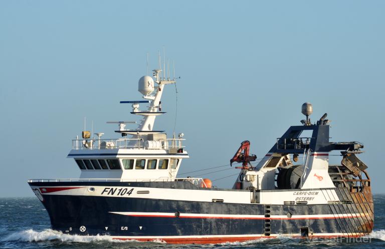 carpe diem (Fishing vessel) - IMO , MMSI 219013538, Call Sign OUPN under the flag of Denmark