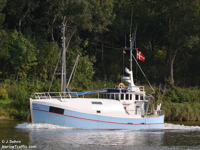simone-assens (Fishing vessel) - IMO , MMSI 219017501, Call Sign XP2636 under the flag of Denmark