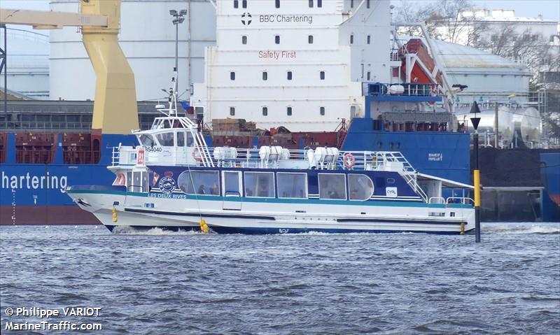 les deux rives (Passenger ship) - IMO , MMSI 227212250, Call Sign FT4679 under the flag of France