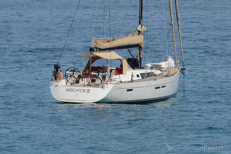 mercator iii (Pleasure craft) - IMO , MMSI 227881330, Call Sign FAF6686 under the flag of France