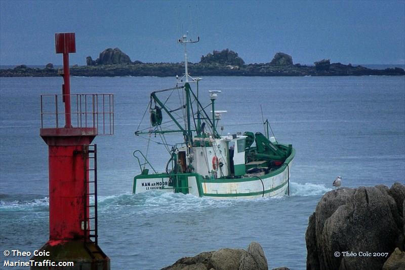 kanarmoor (Fishing vessel) - IMO , MMSI 228213700, Call Sign FS4492 under the flag of France