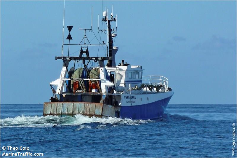 fv gwen emma (Fishing vessel) - IMO , MMSI 228383000, Call Sign FUEG under the flag of France