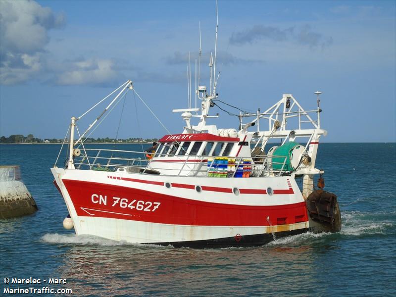 penelope (Fishing vessel) - IMO , MMSI 228829000, Call Sign FLOS under the flag of France
