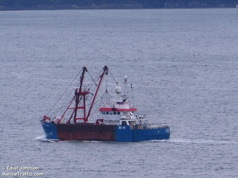 albion-ds10 (Fishing Vessel) - IMO 8333609, MMSI 232627000, Call Sign MZMW7 under the flag of United Kingdom (UK)