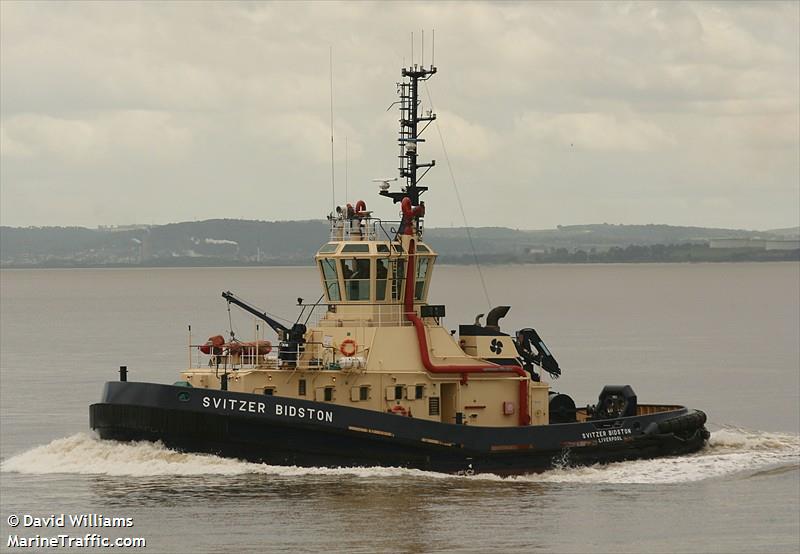 svitzer bidston (Tug) - IMO 9286695, MMSI 235014278, Call Sign MCYT8 under the flag of United Kingdom (UK)