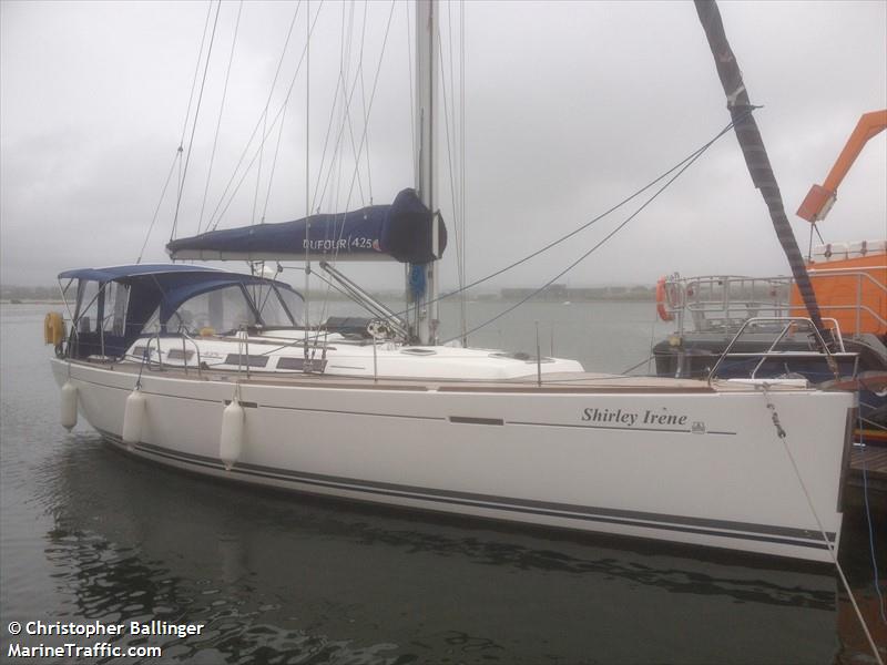 shirley irene (Sailing vessel) - IMO , MMSI 235063355, Call Sign 2AUO8 under the flag of United Kingdom (UK)