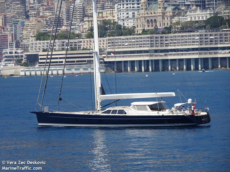 path (Pleasure craft) - IMO , MMSI 235118757, Call Sign 2JTH9 under the flag of United Kingdom (UK)