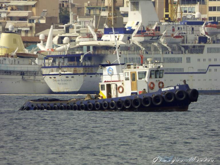 christos ii (Tug) - IMO , MMSI 237104700, Call Sign SV4580 under the flag of Greece