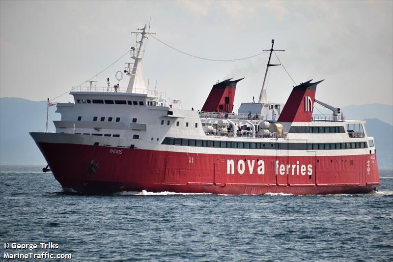 phivos (Passenger/Ro-Ro Cargo Ship) - IMO 7825978, MMSI 237808200, Call Sign SXUU under the flag of Greece