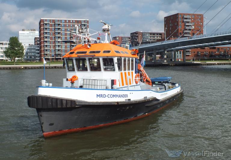 mrd commander (Cargo ship) - IMO , MMSI 244060875, Call Sign PD5055 under the flag of Netherlands